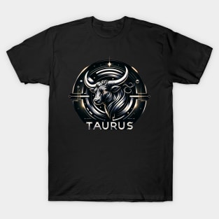 Celestial Taurus Emblem Apparel T-Shirt